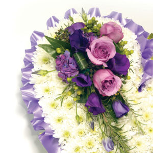 Based Heart Lilac & Purple