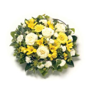 Posy Yellow & White