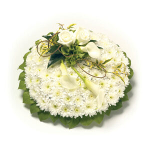 White & Green Posy
