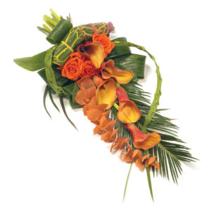 Calla Lily & Rose Sheaf