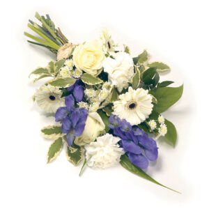 Mixed Sheaf White & Blue