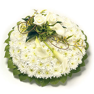 White & Green Posy