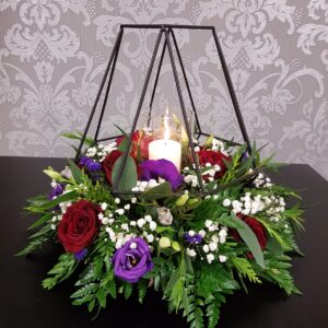 Hexagonal Table Centerpiece