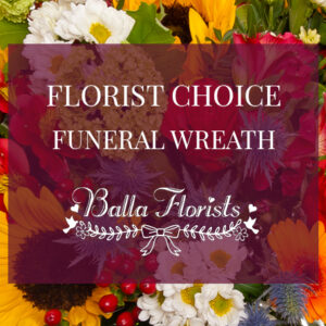 Florist Choice Funeral Wreath
