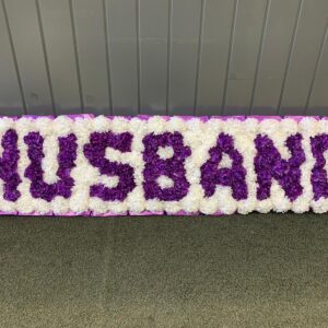 Silk Letters - HUSBAND