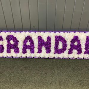 Silk Letters - GRANDAD