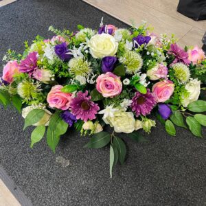 Silk Half Size Mixed Rose Spray