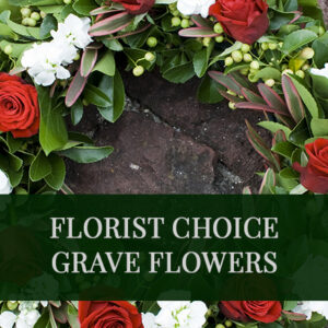 Florist Choice Grave Arrangement