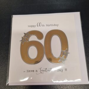 60th Birthday Card