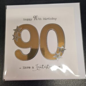 90th Birthday card