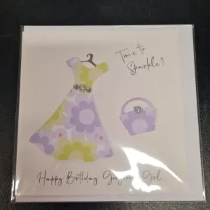 Time to Sparkle Birthday Card