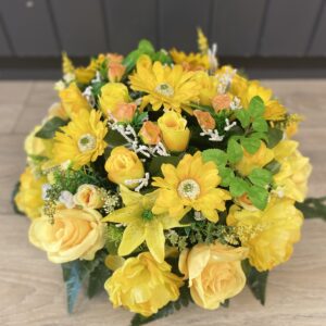 Yellow Silk Posy