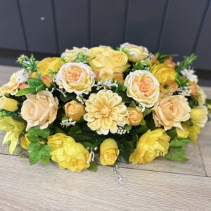 Yellow Silk Spray