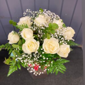 White Roses Balla Florist