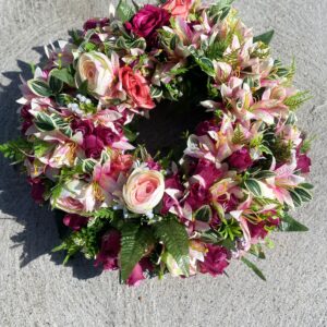 Handcrafted Custom Artificial Door Wreath