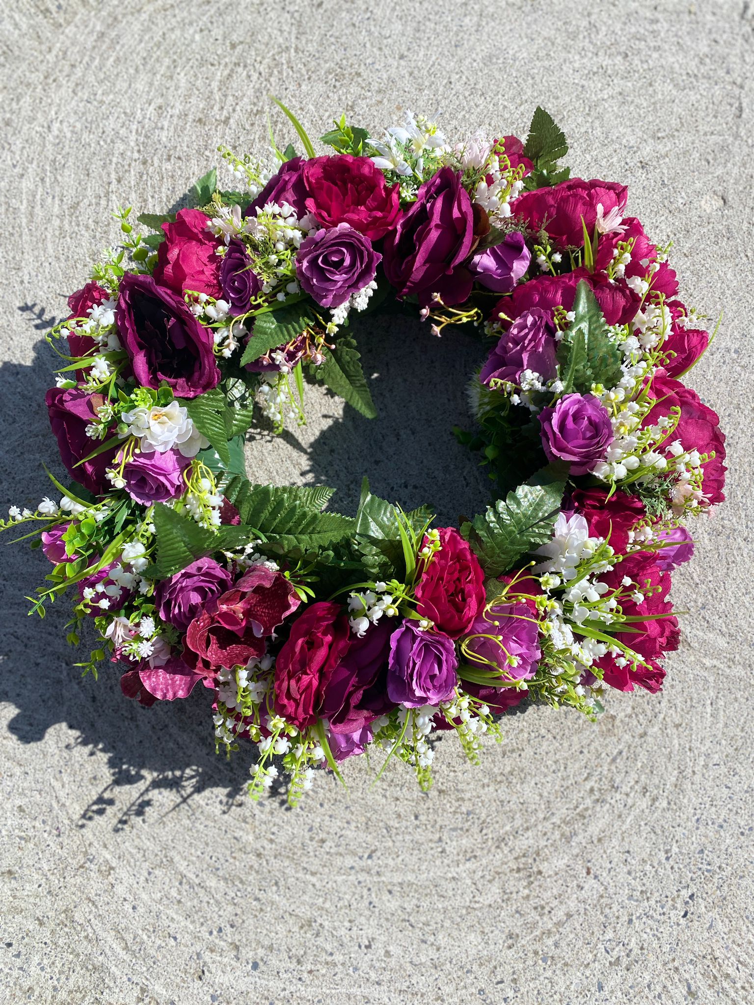 Handcrafted Custom Artificial Door Wreath