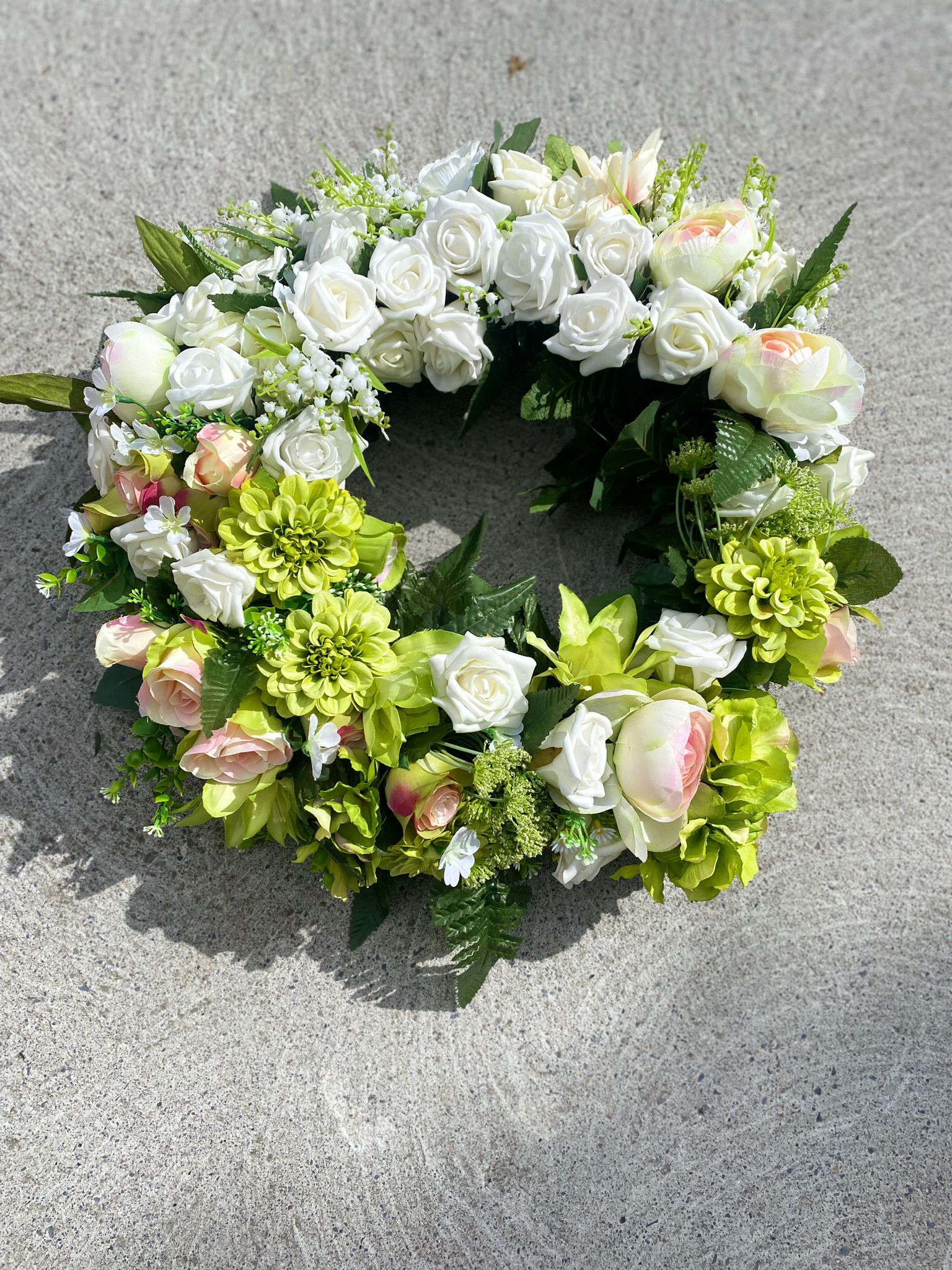 Handcrafted Custom Artificial Door Wreath