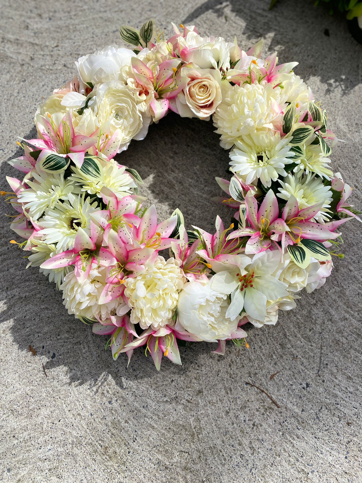 Handcrafted Custom Artificial Door Wreath