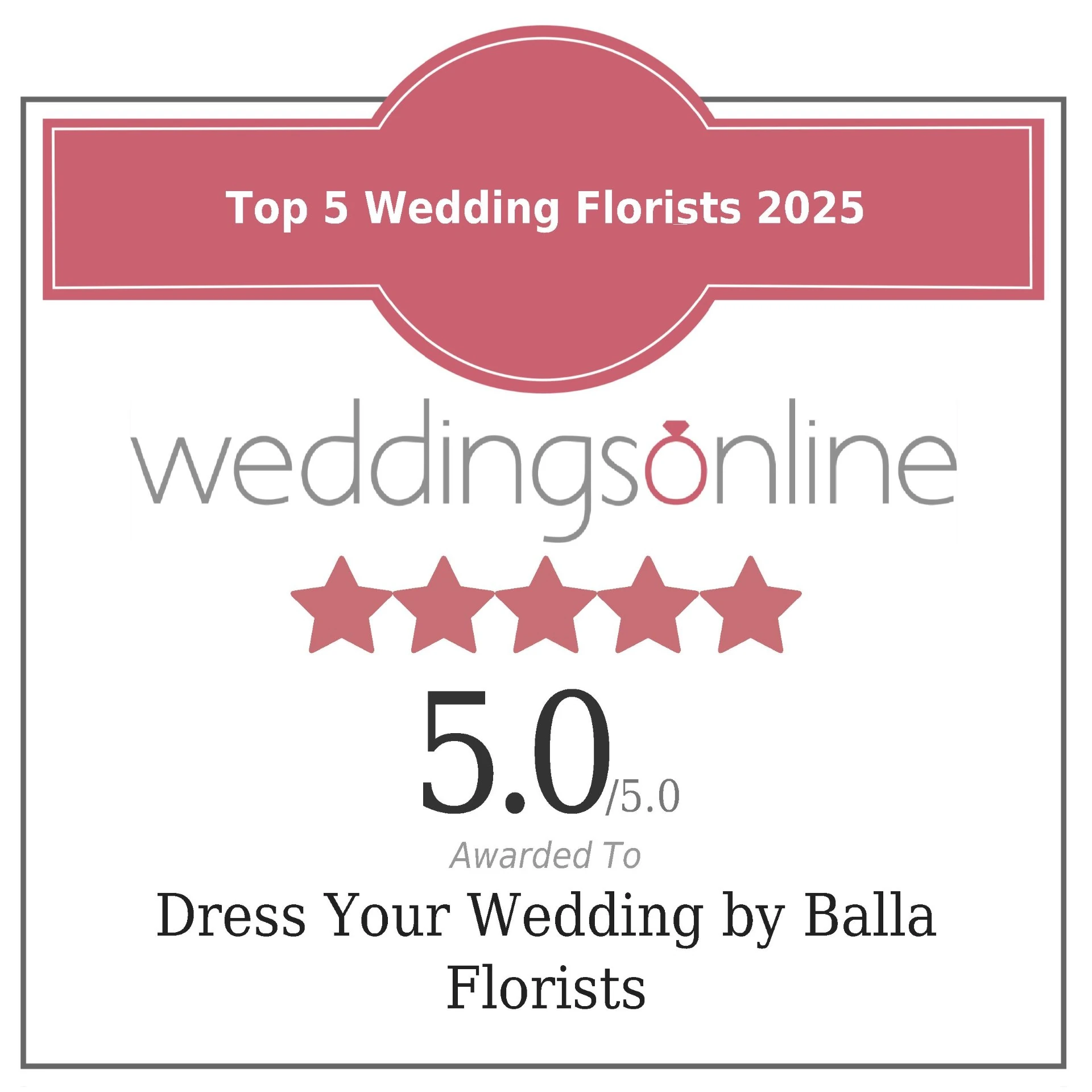 Certificate Weddingsonline